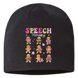 Speech Therapy Christmas Slp Therapy Cookies Gingerbread Sustainable Beanie