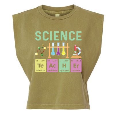 Science Teacher Chemist Physicist Vintage Garment-Dyed Women's Muscle Tee