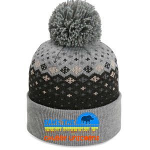 Save The Chubby Unicorns Great Gift The Baniff Cuffed Pom Beanie