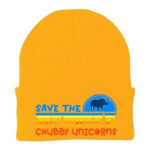 Save The Chubby Unicorns Great Gift Knit Cap Winter Beanie