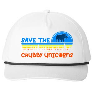 Save The Chubby Unicorns Great Gift Snapback Five-Panel Rope Hat