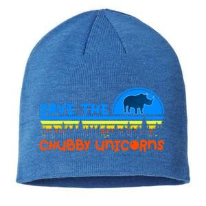 Save The Chubby Unicorns Great Gift Sustainable Beanie