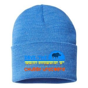 Save The Chubby Unicorns Great Gift Sustainable Knit Beanie