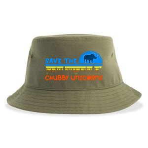 Save The Chubby Unicorns Great Gift Sustainable Bucket Hat