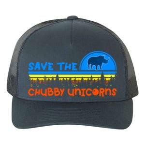 Save The Chubby Unicorns Great Gift Yupoong Adult 5-Panel Trucker Hat