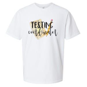 School Testing Coordinator Teacher Tee Sueded Cloud Jersey T-Shirt