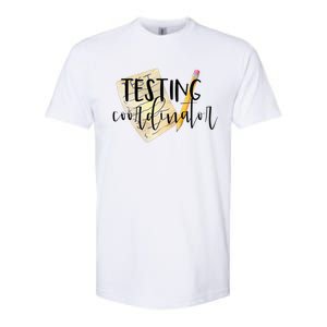 School Testing Coordinator Teacher Tee Softstyle CVC T-Shirt