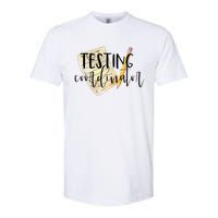 School Testing Coordinator Teacher Tee Softstyle CVC T-Shirt