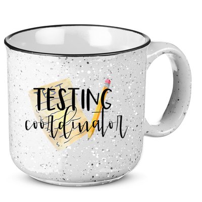 School Testing Coordinator Teacher Tee 15oz Campfire Ceramic Mug