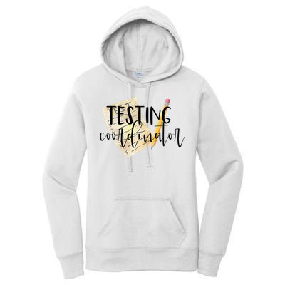 School Testing Coordinator Teacher Tee Women's Pullover Hoodie