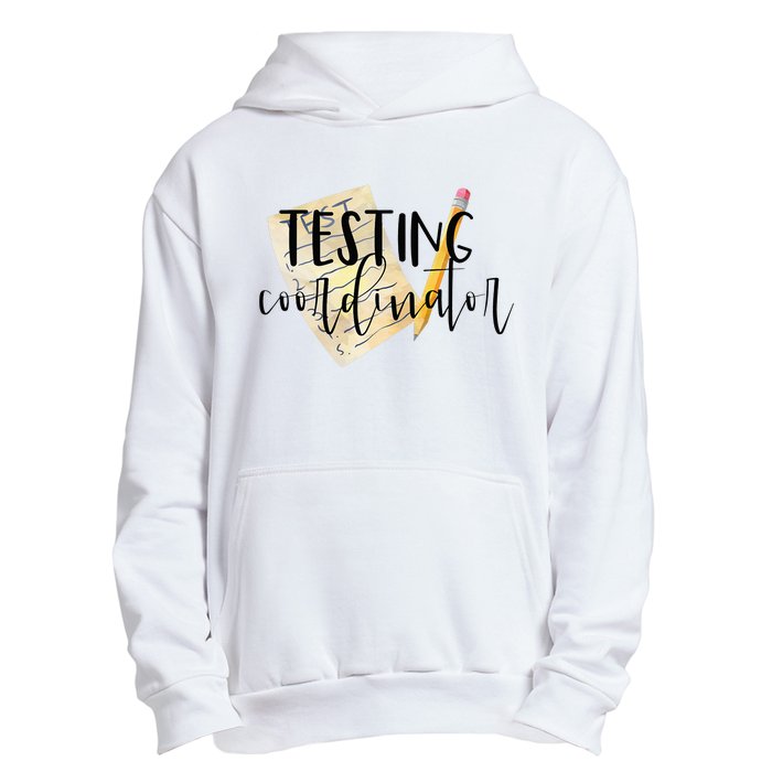 School Testing Coordinator Teacher Tee Urban Pullover Hoodie