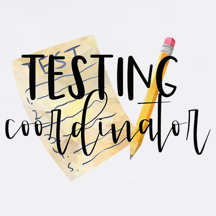 School Testing Coordinator Teacher Tee Magnet
