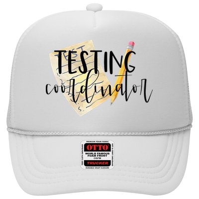 School Testing Coordinator Teacher Tee Trucker Hat