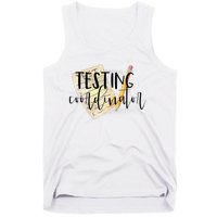 School Testing Coordinator Teacher Tee Tank Top