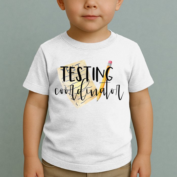 School Testing Coordinator Teacher Tee Toddler T-Shirt