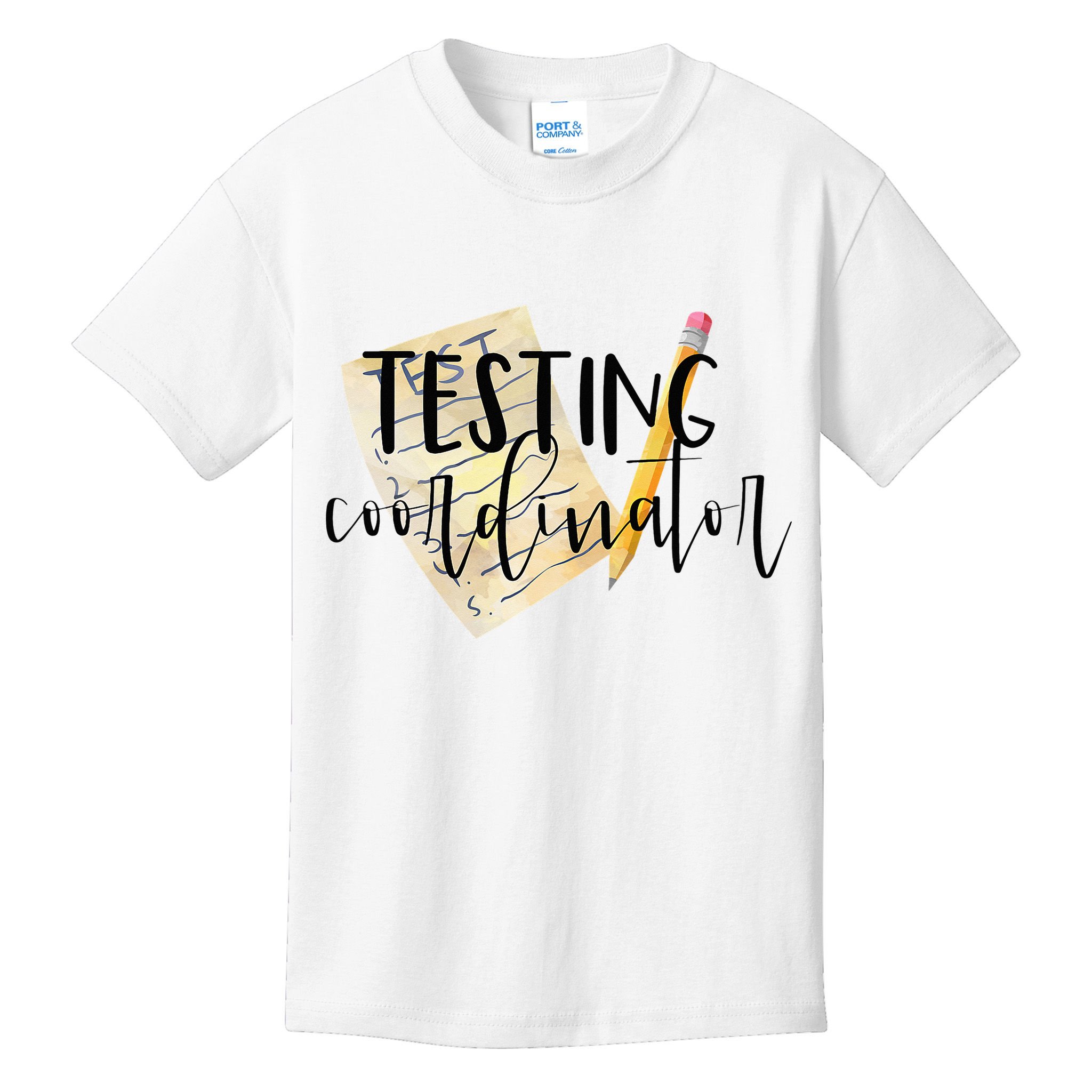 School Testing Coordinator Teacher Tee Kids T-Shirt