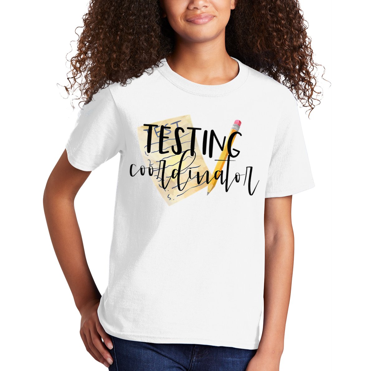 School Testing Coordinator Teacher Tee Kids T-Shirt