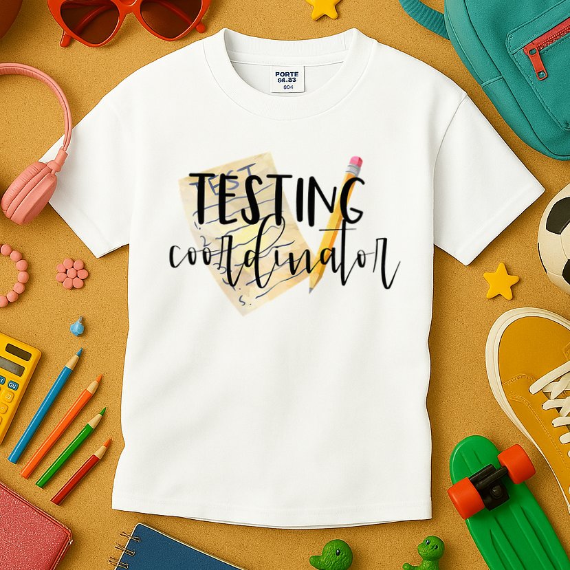 School Testing Coordinator Teacher Tee Kids T-Shirt