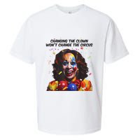 Support Trump Changing The Clown Won’T Change The Circus Kamala Harris Sueded Cloud Jersey T-Shirt
