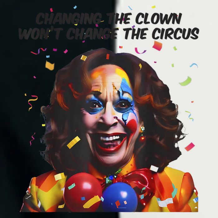 Support Trump Changing The Clown Won’T Change The Circus Kamala Harris Infant Baby Jersey Bodysuit
