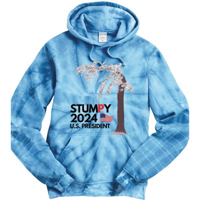 Stumpy The Cherry Tree Tie Dye Hoodie