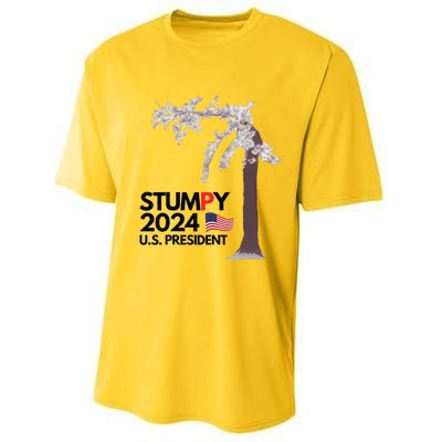 Stumpy The Cherry Tree Performance Sprint T-Shirt