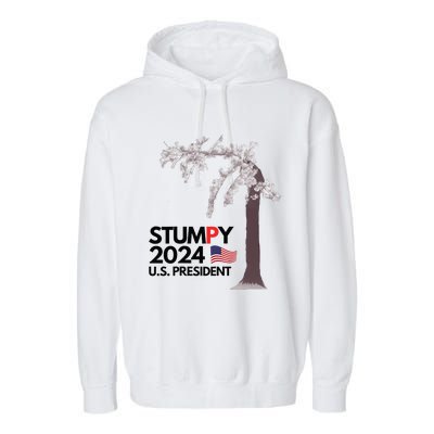 Stumpy The Cherry Tree Garment-Dyed Fleece Hoodie