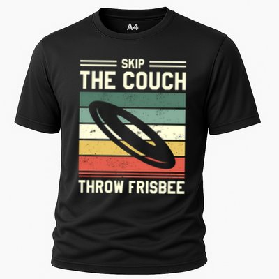 Skip The Couch Throw Frisbee Gift Performance Shirt