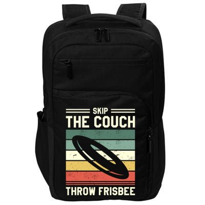 Skip The Couch Throw Frisbee Gift Impact Tech Backpack
