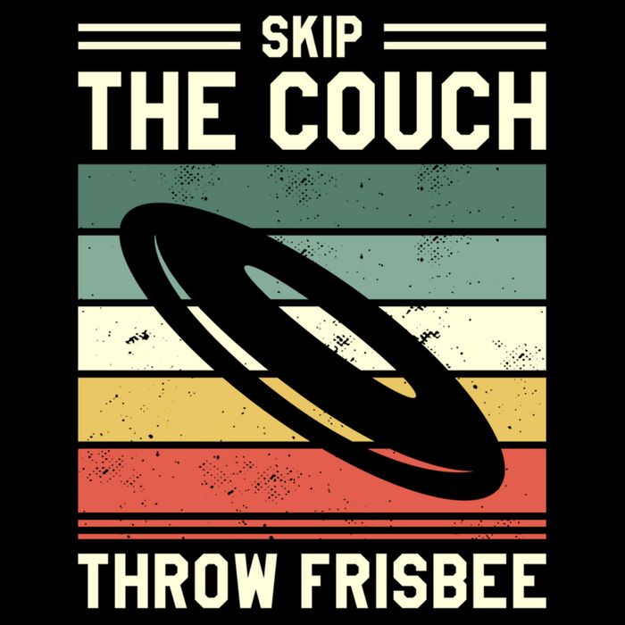 Skip The Couch Throw Frisbee Gift Bucket Hat