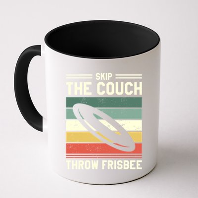 Skip The Couch Throw Frisbee Gift Mug