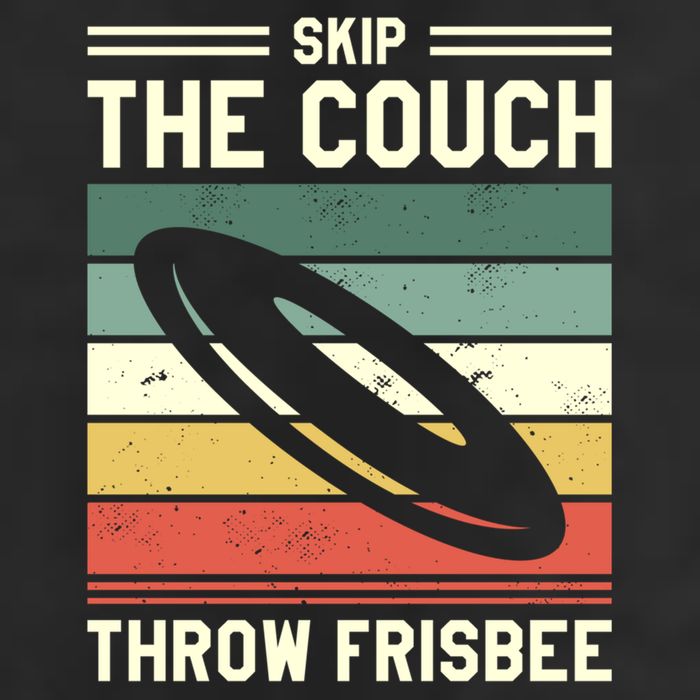 Skip The Couch Throw Frisbee Gift Large Microfiber Waffle Golf Towel