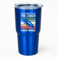 Skip The Couch Throw Frisbee Gift Tumbler