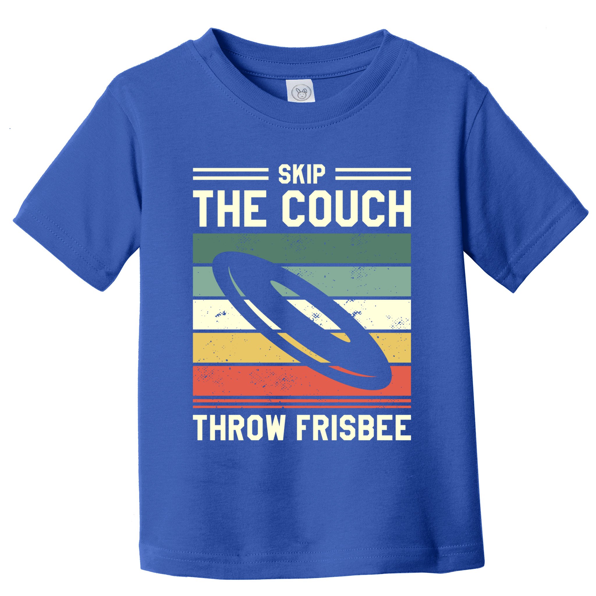 Skip The Couch Throw Frisbee Gift Toddler T-Shirt
