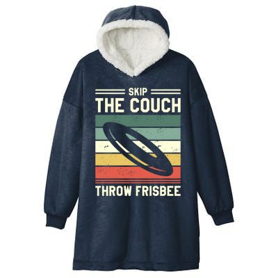 Skip The Couch Throw Frisbee Gift Hooded Wearable Blanket