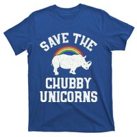 Save The Chubby Unicorns Gift Rhino Endangered Animal T-Shirt