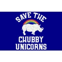 Save The Chubby Unicorns Gift Rhino Endangered Animal Bumper Sticker