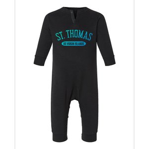 St Thomas Cool Gift Classic Style St Thomas Us Virgin Islands Gift Infant Fleece One Piece