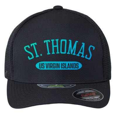 St Thomas Cool Gift Classic Style St Thomas Us Virgin Islands Gift Flexfit Unipanel Trucker Cap