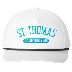 St Thomas Cool Gift Classic Style St Thomas Us Virgin Islands Gift Snapback Five-Panel Rope Hat