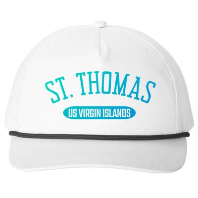 St Thomas Cool Gift Classic Style St Thomas Us Virgin Islands Gift Snapback Five-Panel Rope Hat