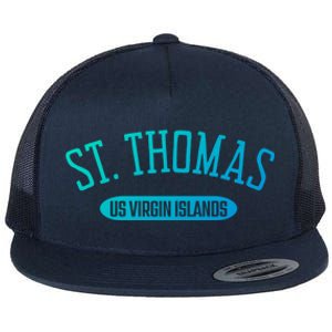 St Thomas Cool Gift Classic Style St Thomas Us Virgin Islands Gift Flat Bill Trucker Hat