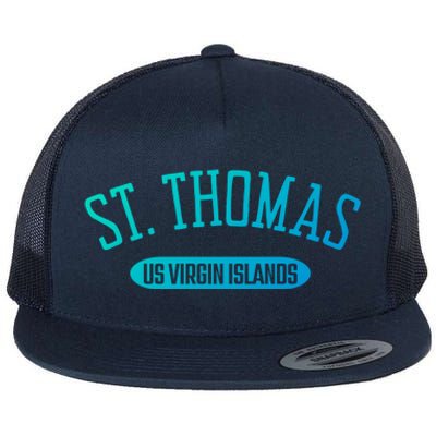 St Thomas Cool Gift Classic Style St Thomas Us Virgin Islands Gift Flat Bill Trucker Hat