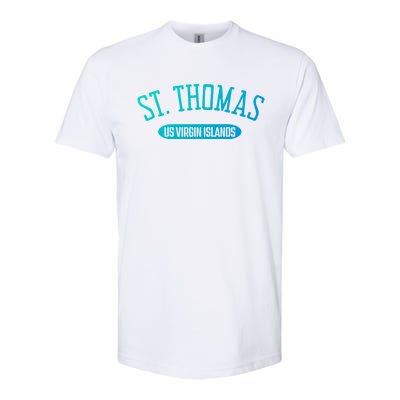 St Thomas Cool Gift Classic Style St Thomas Us Virgin Islands Gift Softstyle CVC T-Shirt