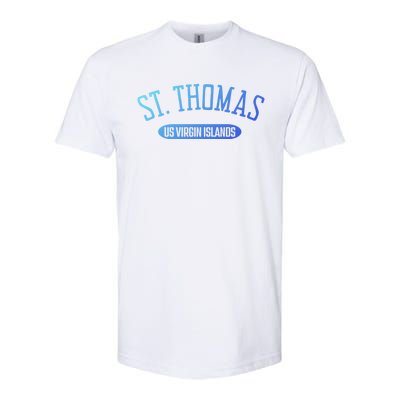 St Thomas Cool Gift Classic Style St Thomas Us Virgin Islands Gift Softstyle CVC T-Shirt