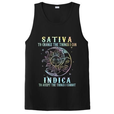 Sativa To Change The Things I Can Indica Cannabis W PosiCharge Competitor Tank