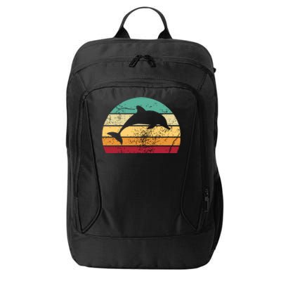 Save The Dolphin Endangered Species Gift City Backpack