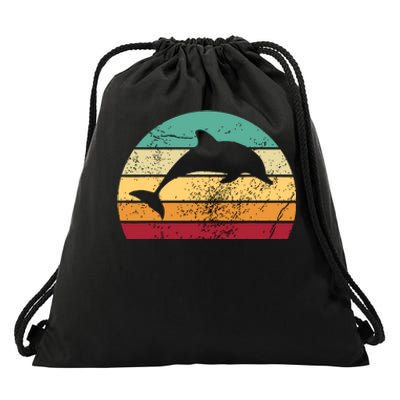 Save The Dolphin Endangered Species Gift Drawstring Bag