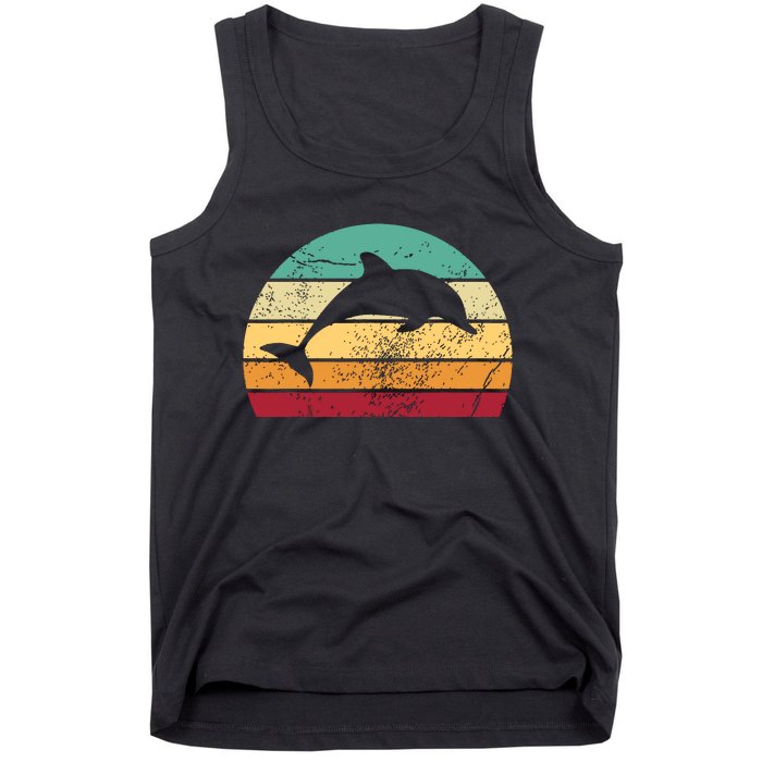 Save The Dolphin Endangered Species Gift Tank Top