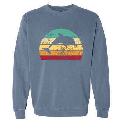 Save The Dolphin Endangered Species Gift Garment-Dyed Sweatshirt